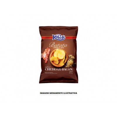 BATATA - KELECK - 30g - ONDA BACON E CHEEDAR - CX14